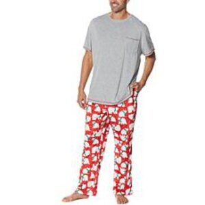 Sunday Brunch Men's 2-Piece Sleepwear Set Size 3X